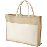 Shopper in juta Mumbay - 18L personalizzato con logo - Pubblienne