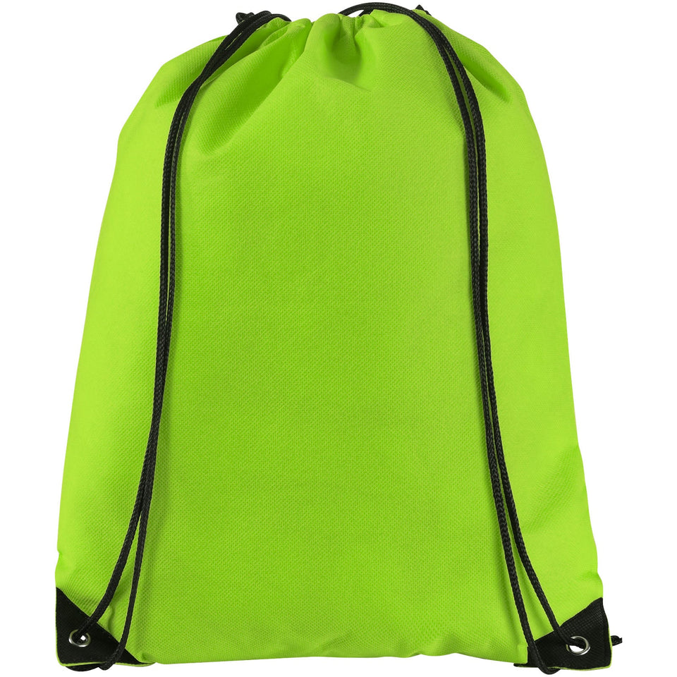 Sacca premium TNT Evergreen - 5L personalizzato con logo - Pubblienne