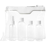Set di flaconi da viaggio Traveler approvato dalle compagnie aeree personalizzato con logo - Pubblienne