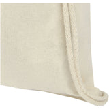 Sacca in cotone 100 g/m² con coulisse Oregon - 5L personalizzato con logo - Pubblienne