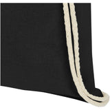 Sacca in cotone 100 g/m² con coulisse Oregon - 5L personalizzato con logo - Pubblienne