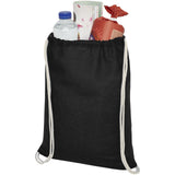 Sacca in cotone 100 g/m² con coulisse Oregon - 5L personalizzato con logo - Pubblienne
