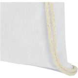 Sacca in cotone 100 g/m² con coulisse Oregon - 5L personalizzato con logo - Pubblienne