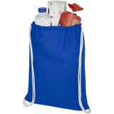 Sacca in cotone 100 g/m² con coulisse Oregon - 5L personalizzato con logo - Pubblienne