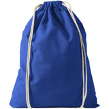 Sacca in cotone 100 g/m² con coulisse Oregon - 5L personalizzato con logo - Pubblienne