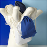 Sacca in cotone 100 g/m² con coulisse Oregon - 5L personalizzato con logo - Pubblienne