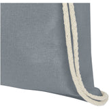 Sacca in cotone 100 g/m² con coulisse Oregon - 5L personalizzato con logo - Pubblienne