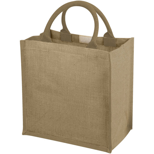 Shopper in Juta Chennai - 16L personalizzato con logo - Pubblienne