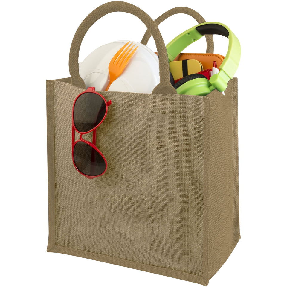 Shopper in Juta Chennai - 16L personalizzato con logo - Pubblienne