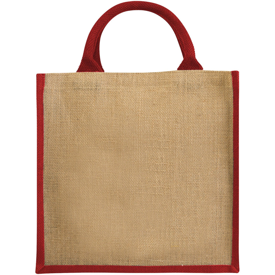 Shopper in Juta Chennai - 16L personalizzato con logo - Pubblienne