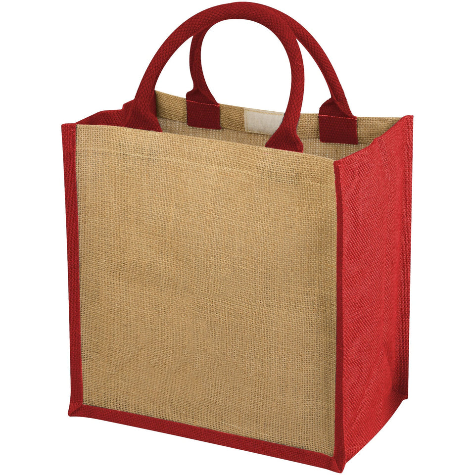 Shopper in Juta Chennai - 16L personalizzato con logo - Pubblienne