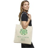 Shopper in cotone 220 g/m² Odessa - 13L personalizzato con logo - Pubblienne