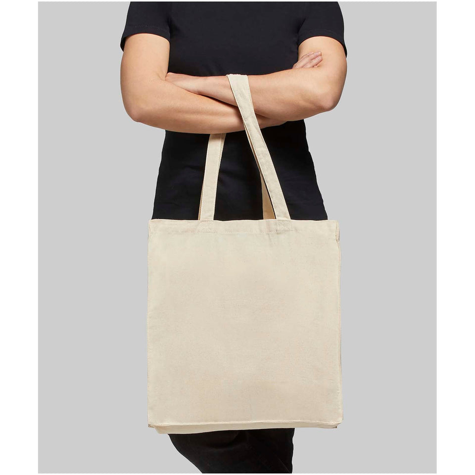 Shopper in cotone 220 g/m² Odessa - 13L personalizzato con logo - Pubblienne