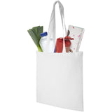 Shopper in cotone 140 g/m² Madras - 7L personalizzato con logo - Pubblienne