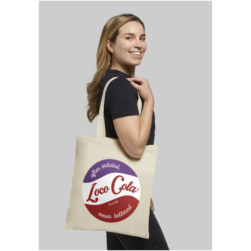 Shopper in cotone 140 g/m² Madras - 7L personalizzato con logo - Pubblienne