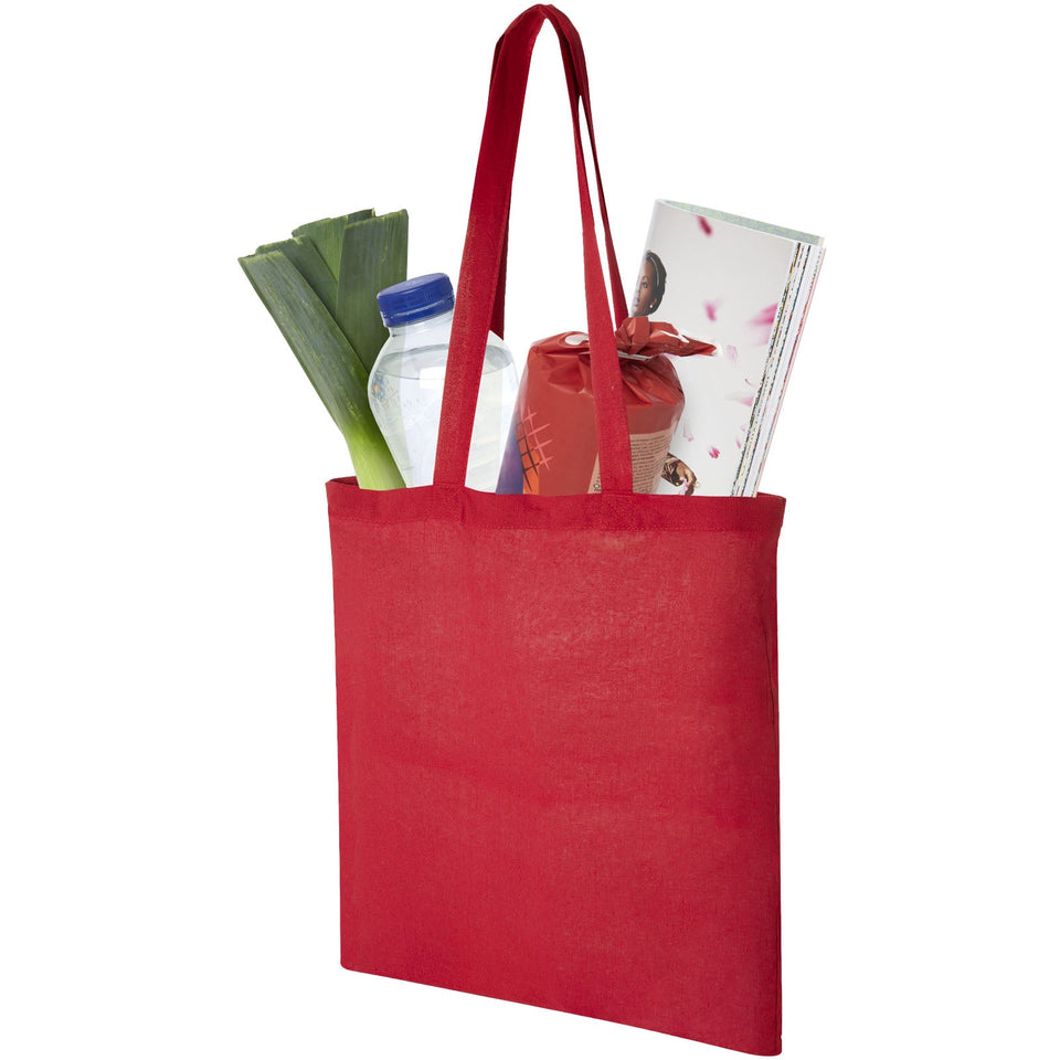 Shopper in cotone 140 g/m² Madras - 7L personalizzato con logo - Pubblienne