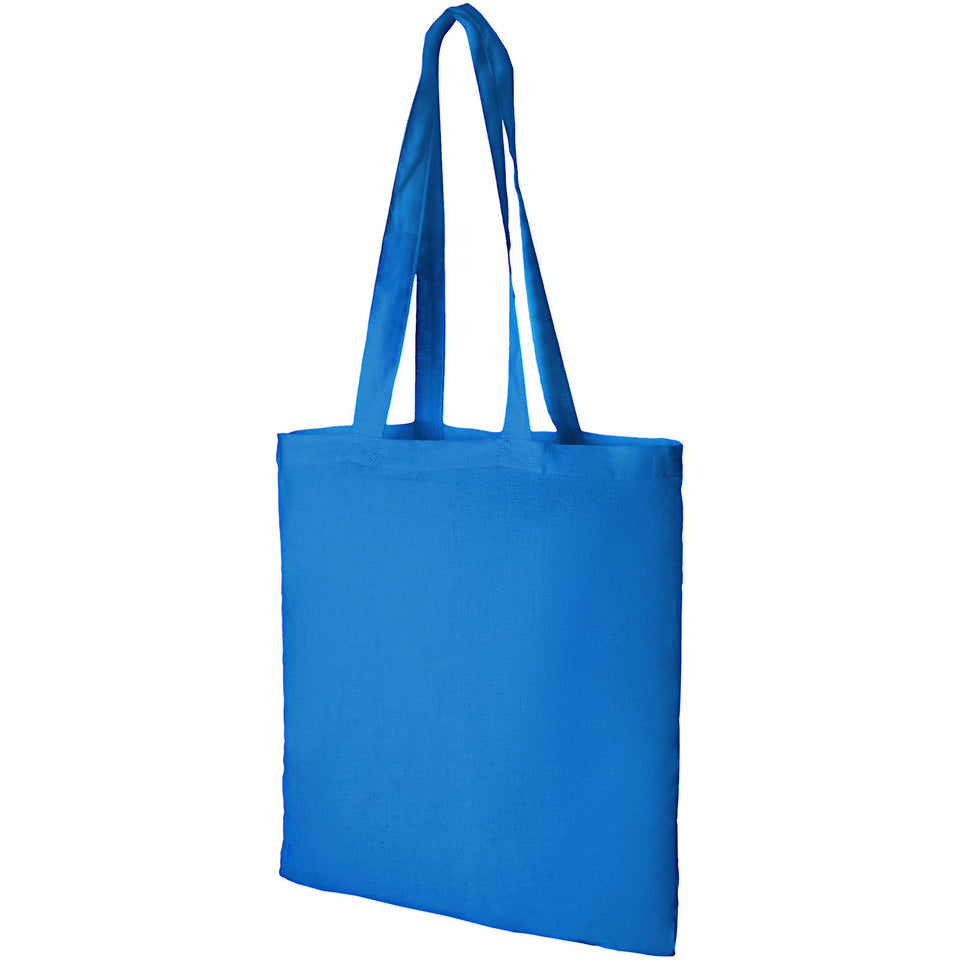 Shopper in cotone 140 g/m² Madras - 7L personalizzato con logo - Pubblienne
