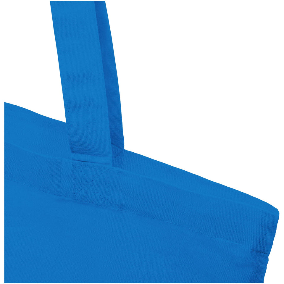 Shopper in cotone 140 g/m² Madras - 7L personalizzato con logo - Pubblienne