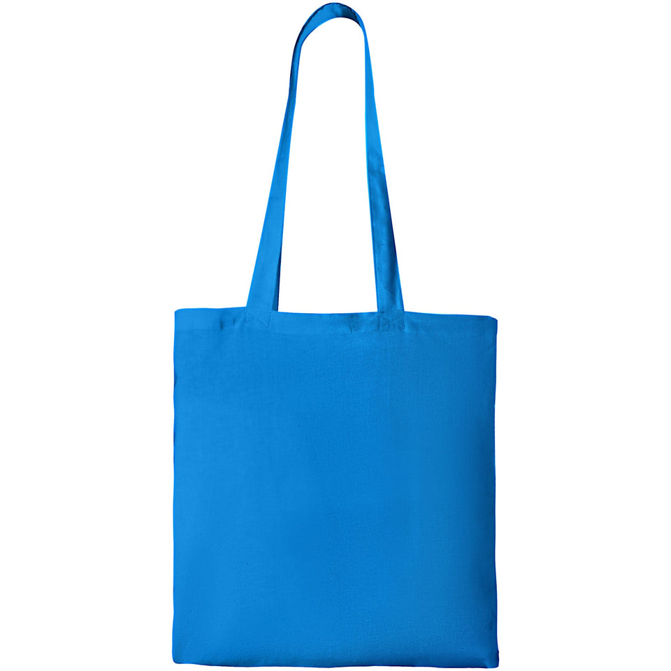 Shopper in cotone 140 g/m² Madras - 7L personalizzato con logo - Pubblienne