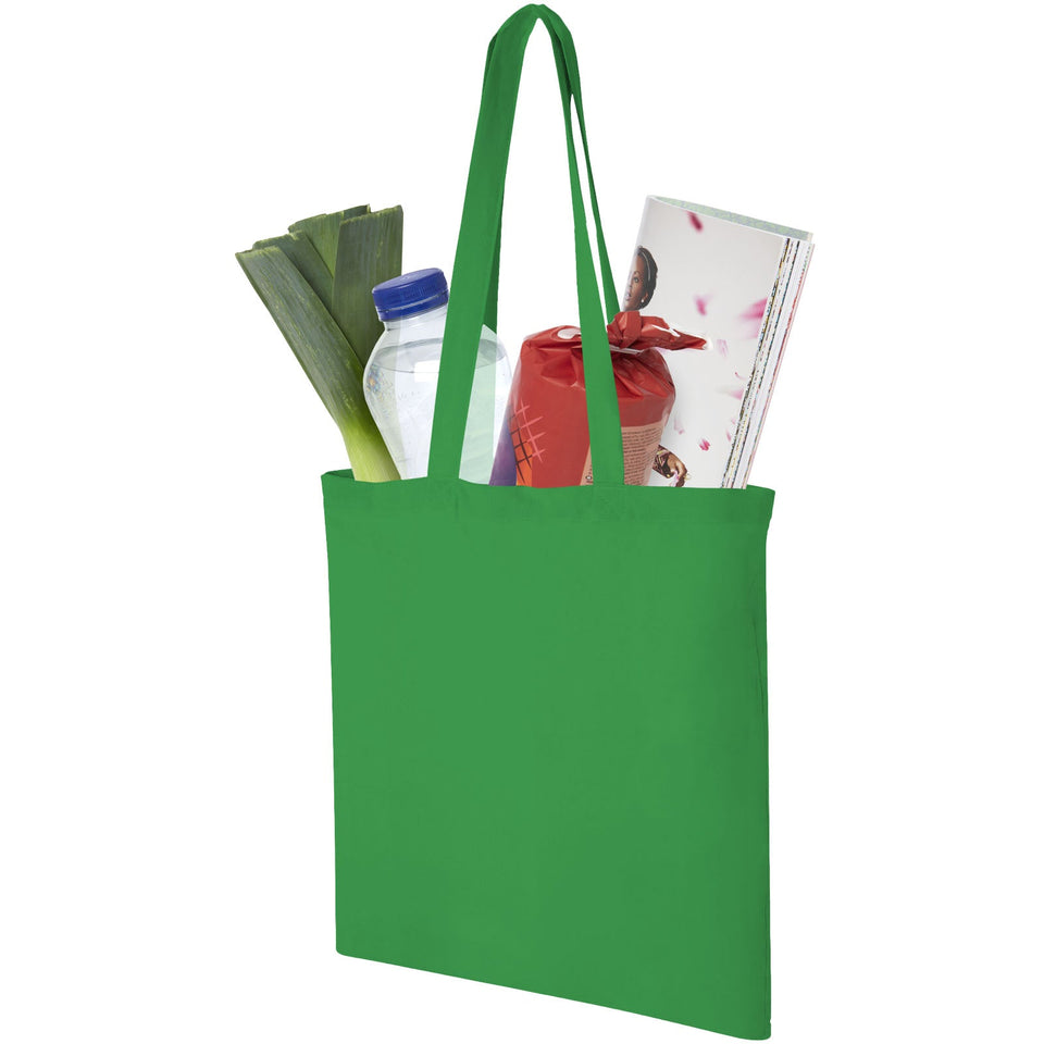 Shopper in cotone 140 g/m² Madras - 7L personalizzato con logo - Pubblienne
