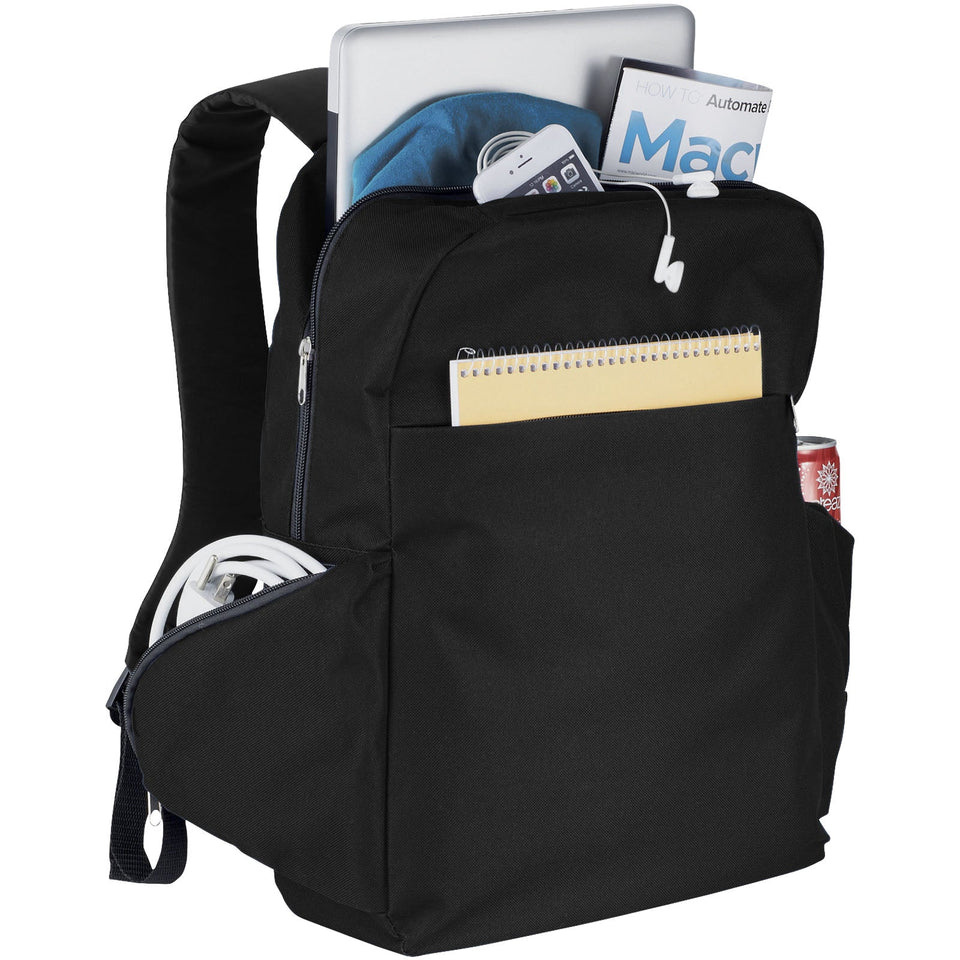 Zaino portacomputer 15" Slim - 15L personalizzato con logo - Pubblienne