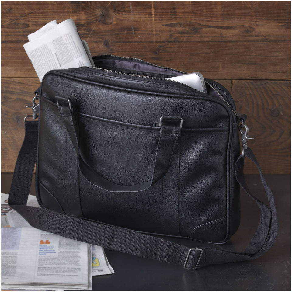 Borsa portacomputer 15.6" e portadocumenti Oxford - 5L personalizzato con logo - Pubblienne