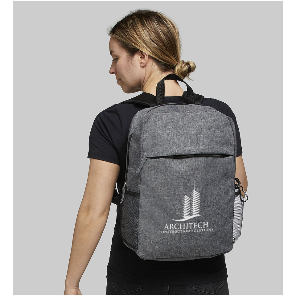 Zaino per computer Hoss da 15"  - 18L personalizzato con logo - Pubblienne