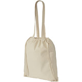 Zaino con cordoncino Eliza in cotone da 240 g/m² - 6L personalizzato con logo - Pubblienne