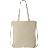Zaino con cordoncino Eliza in cotone da 240 g/m² - 6L personalizzato con logo - Pubblienne