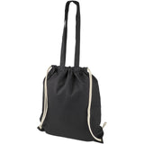 Zaino con cordoncino Eliza in cotone da 240 g/m² - 6L personalizzato con logo - Pubblienne