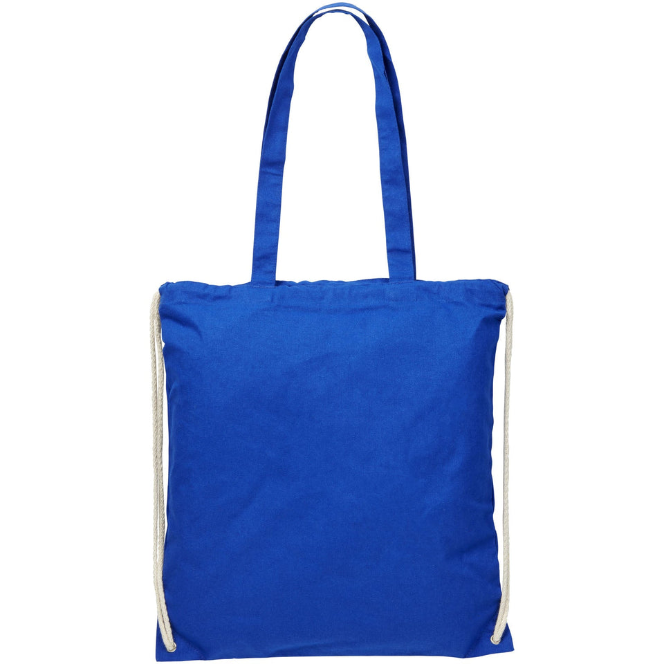 Zaino con cordoncino Eliza in cotone da 240 g/m² - 6L personalizzato con logo - Pubblienne