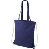 Zaino con cordoncino Eliza in cotone da 240 g/m² - 6L personalizzato con logo - Pubblienne