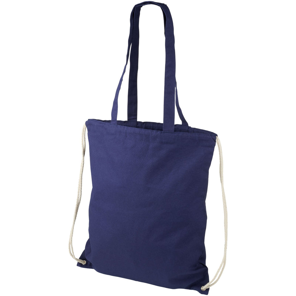 Zaino con cordoncino Eliza in cotone da 240 g/m² - 6L personalizzato con logo - Pubblienne