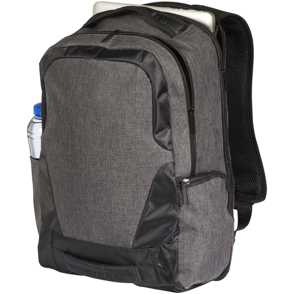 Zaino portacomputer da 17'' TSA Overland - 18L personalizzato con logo - Pubblienne