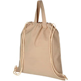 Zaino con cordoncino Pheebs in tessuto riciclato, 210 g/m² - 6L personalizzato con logo - Pubblienne