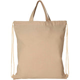 Zaino con cordoncino Pheebs in tessuto riciclato, 210 g/m² - 6L personalizzato con logo - Pubblienne