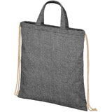 Zaino con cordoncino Pheebs in tessuto riciclato, 210 g/m² - 6L personalizzato con logo - Pubblienne