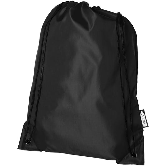 Zaino con cordoncino Oriole in PET riciclato - 5L personalizzato con logo - Pubblienne