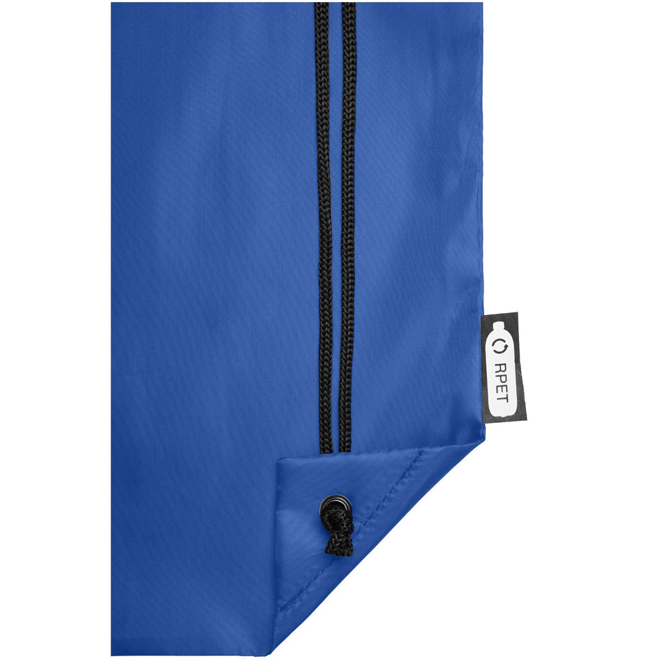Zaino con cordoncino Oriole in PET riciclato - 5L personalizzato con logo - Pubblienne