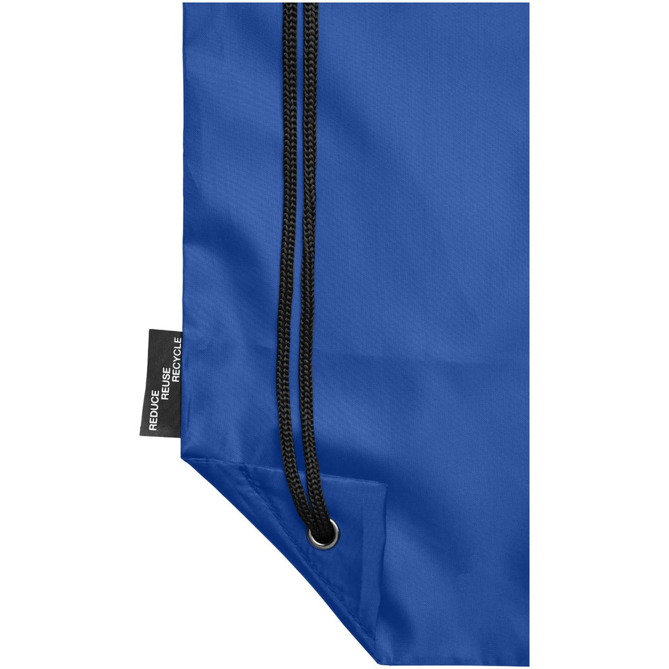 Zaino con cordoncino Oriole in PET riciclato - 5L personalizzato con logo - Pubblienne