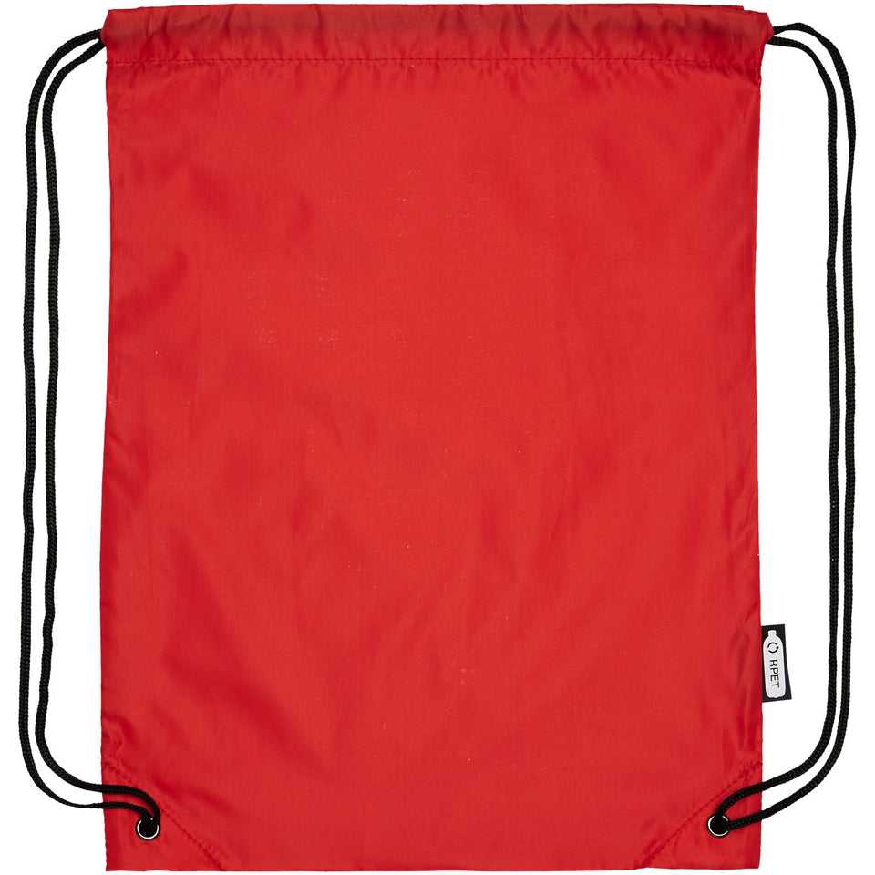 Zaino con cordoncino Oriole in PET riciclato - 5L personalizzato con logo - Pubblienne