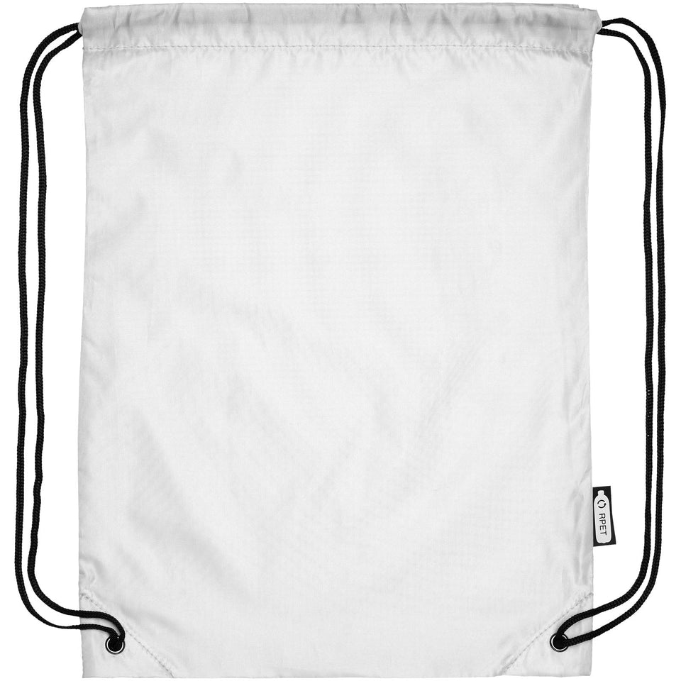 Zaino con cordoncino Oriole in PET riciclato - 5L personalizzato con logo - Pubblienne