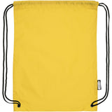 Zaino con cordoncino Oriole in PET riciclato - 5L personalizzato con logo - Pubblienne