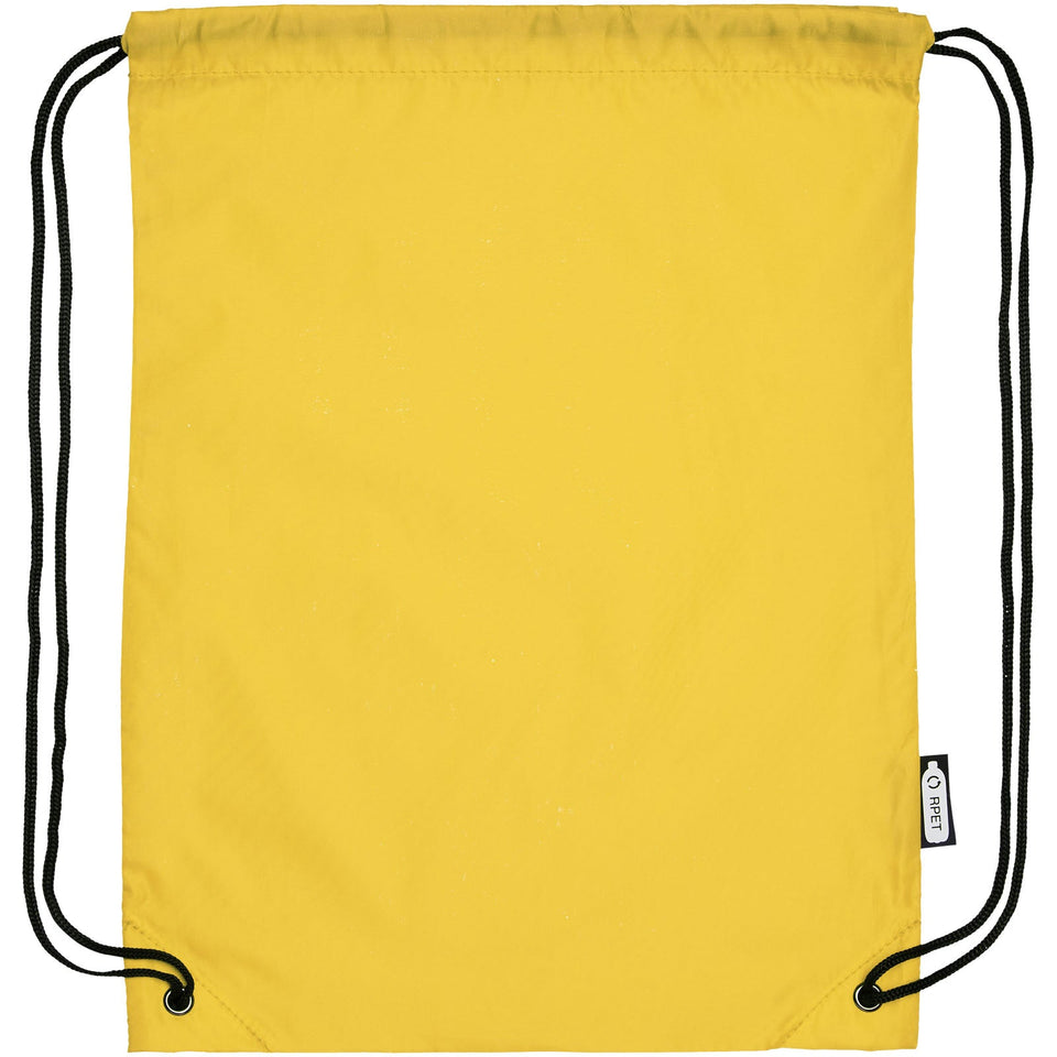 Zaino con cordoncino Oriole in PET riciclato - 5L personalizzato con logo - Pubblienne
