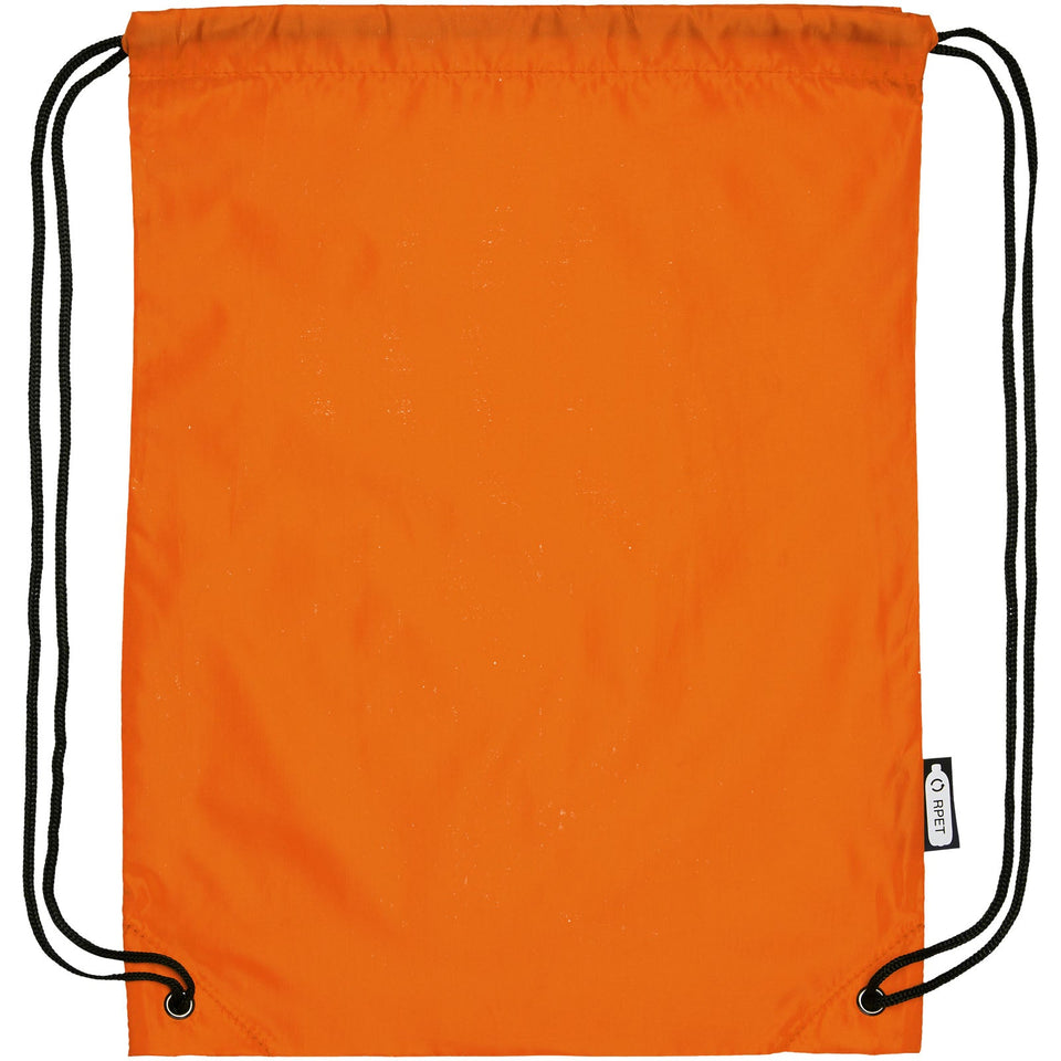 Zaino con cordoncino Oriole in PET riciclato - 5L personalizzato con logo - Pubblienne