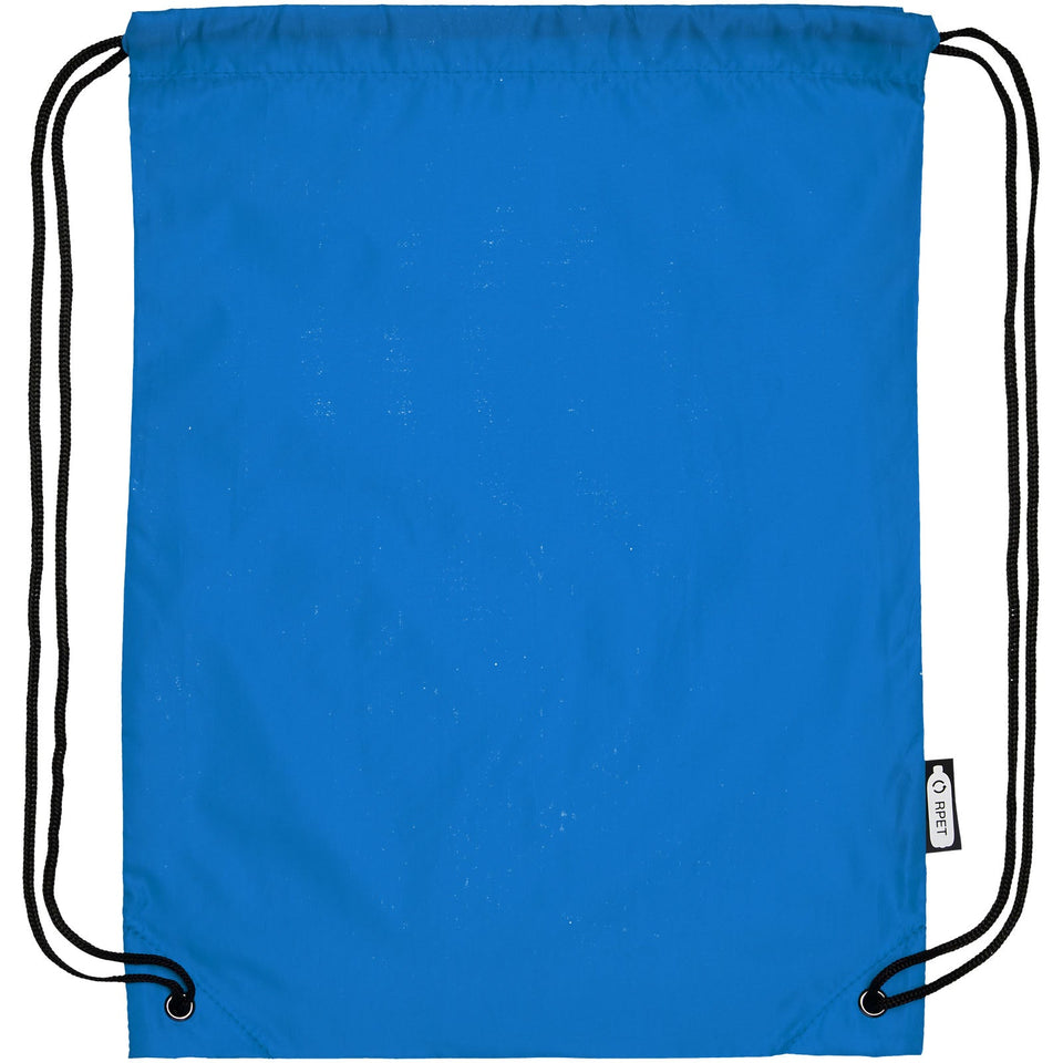 Zaino con cordoncino Oriole in PET riciclato - 5L personalizzato con logo - Pubblienne