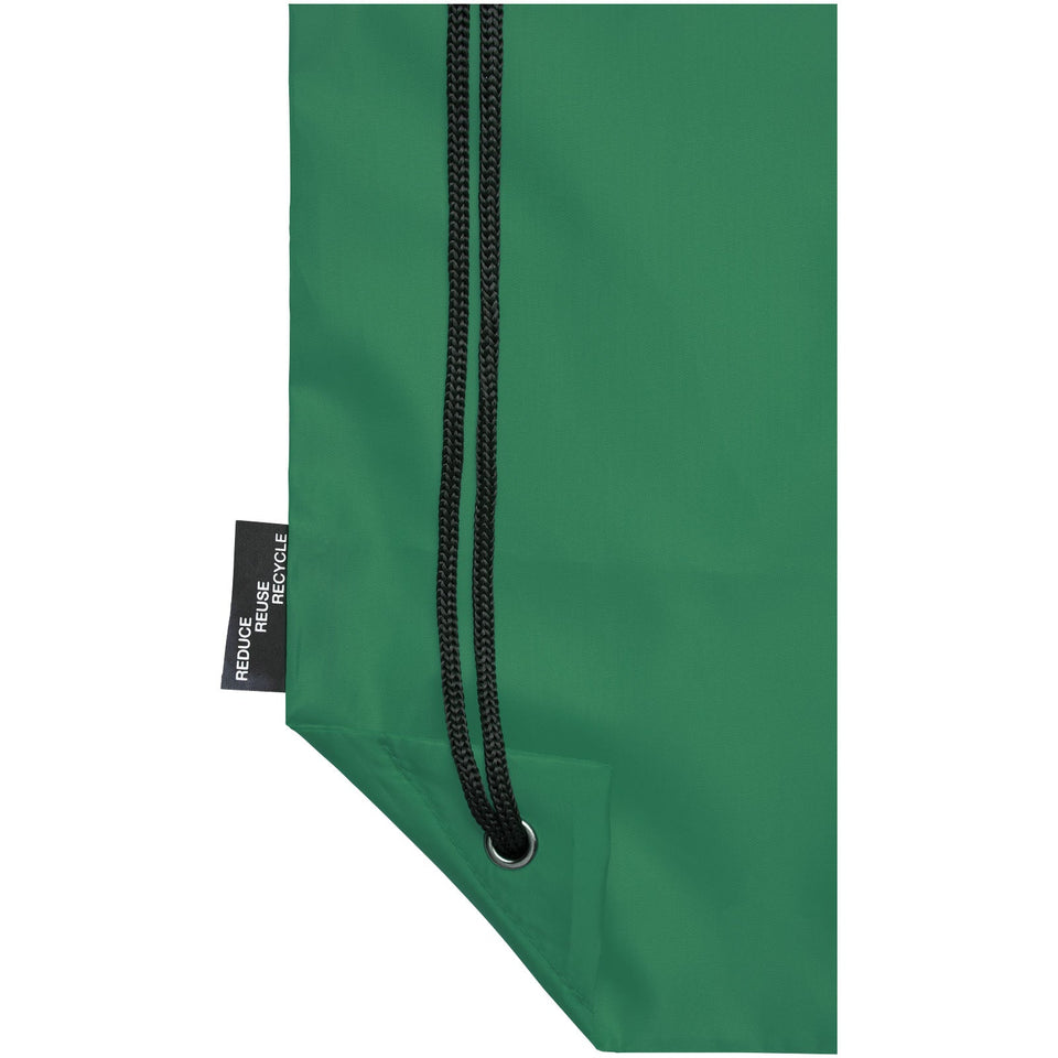 Zaino con cordoncino Oriole in PET riciclato - 5L personalizzato con logo - Pubblienne