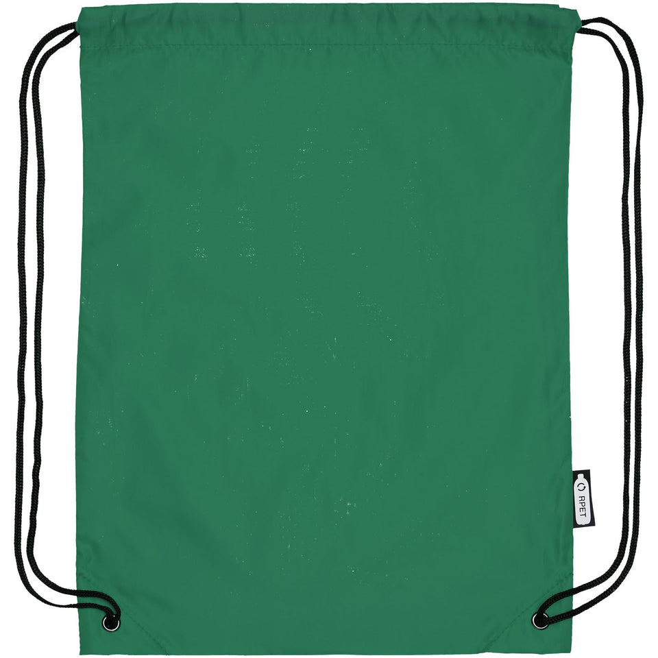 Zaino con cordoncino Oriole in PET riciclato - 5L personalizzato con logo - Pubblienne