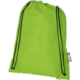 Zaino con cordoncino Oriole in PET riciclato - 5L personalizzato con logo - Pubblienne
