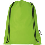 Zaino con cordoncino Oriole in PET riciclato - 5L personalizzato con logo - Pubblienne
